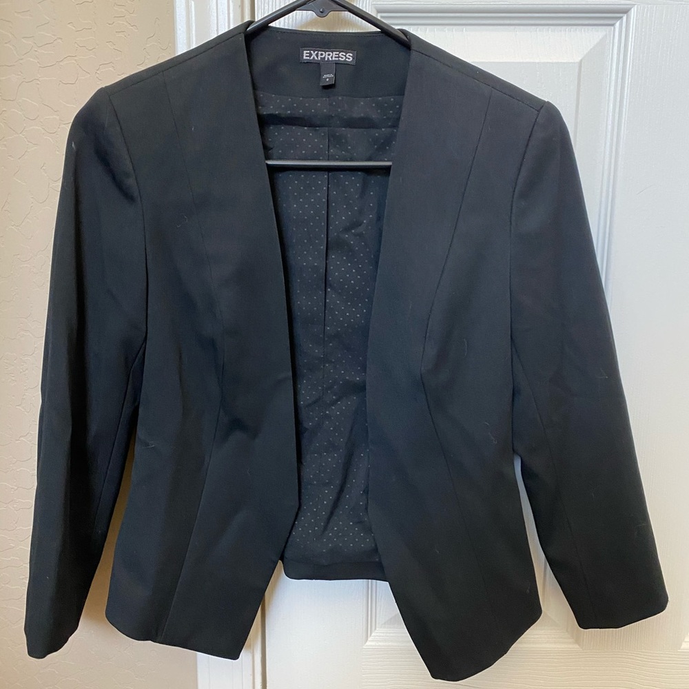 Petite Short and Cute Black Express Blazer